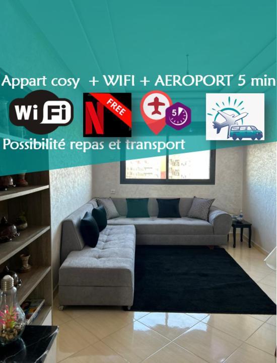 Appartement Aeroport Casablanca Nouaceur Bagian luar foto